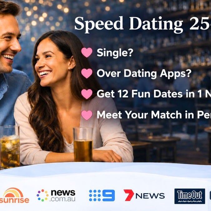 Speed Dating Night for 25-37yrs - 12 Fast Dates