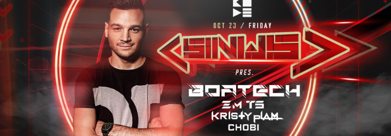Sinus presents BOATECH, EM TS, Kristy Plam & Chobi