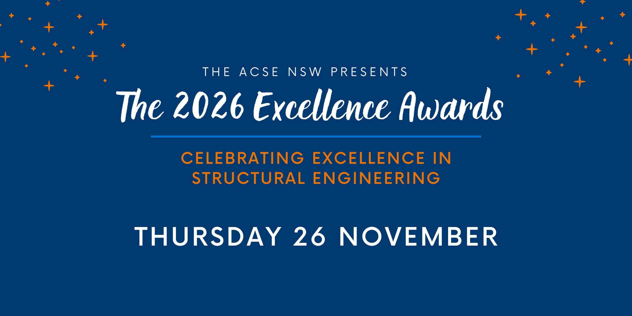 The 2026 ACSE Excellence in Engineering Awards · Sydney | Huddle