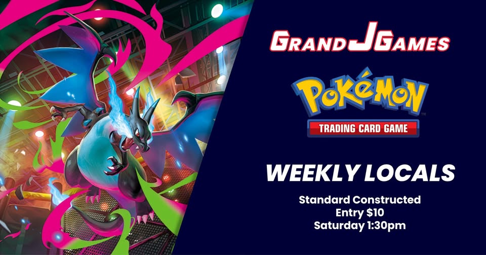 Saturday 1:30pm: Pokemon TCG - Weekly Pokemon League