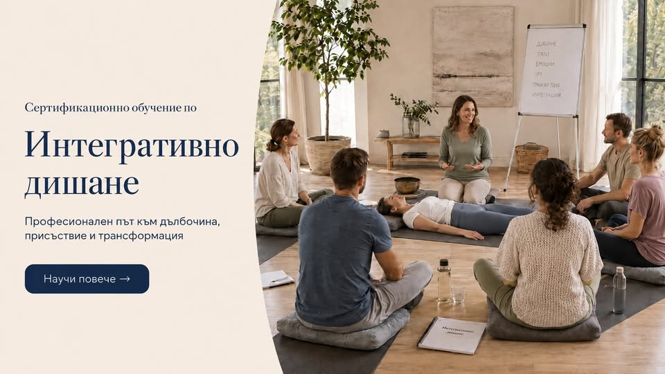 Only 3 Spots Available for the Integrative Breathing Training - Sofia