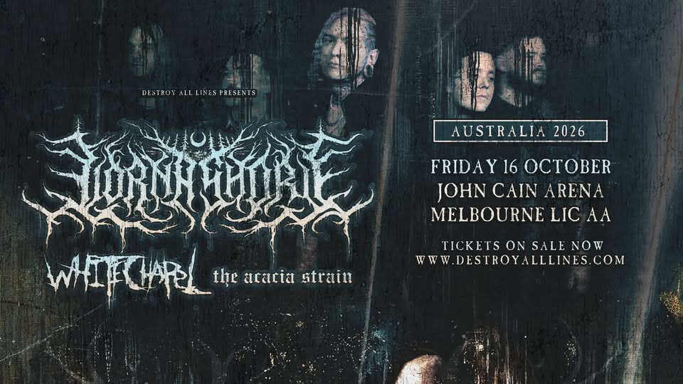 Lorna Shore (US) Aus Tour 2026 w/ Whitechapel (US) & The Acacia Strain (US) | Melb LIC AA