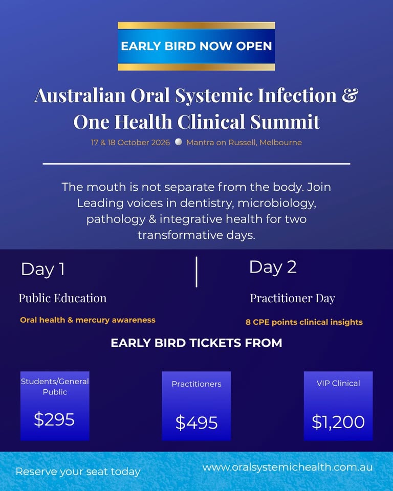 The Australian Oral–Systemic Infection & One Health Clinical Summit