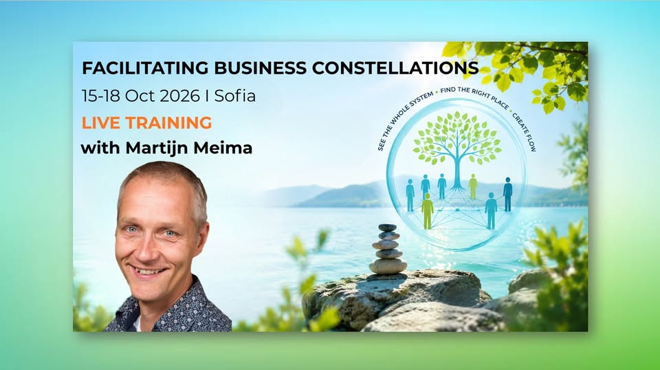 Facilitating Business Constellations: 4-day training with Martijn Meima